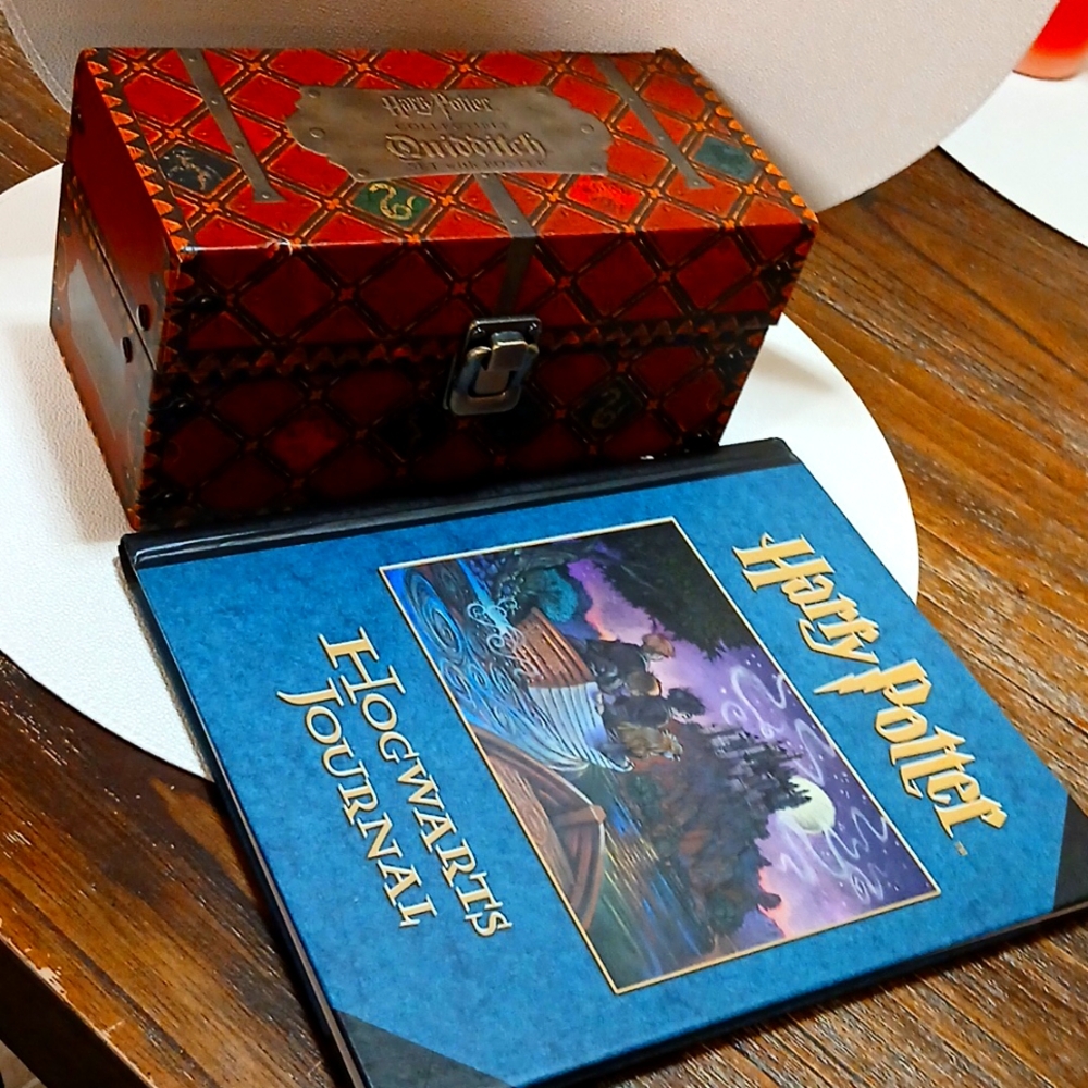 Harry Potter Collectible Quidditch set with journal!